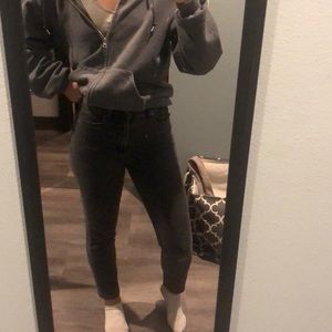 American Eagle mom jeans